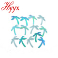 HYYX Holiday Gift Handicraft blue fluorescent tissue paper glitter confetti